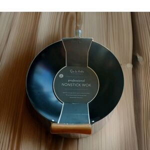 Sur La Table 14" Black Nonstick Wok